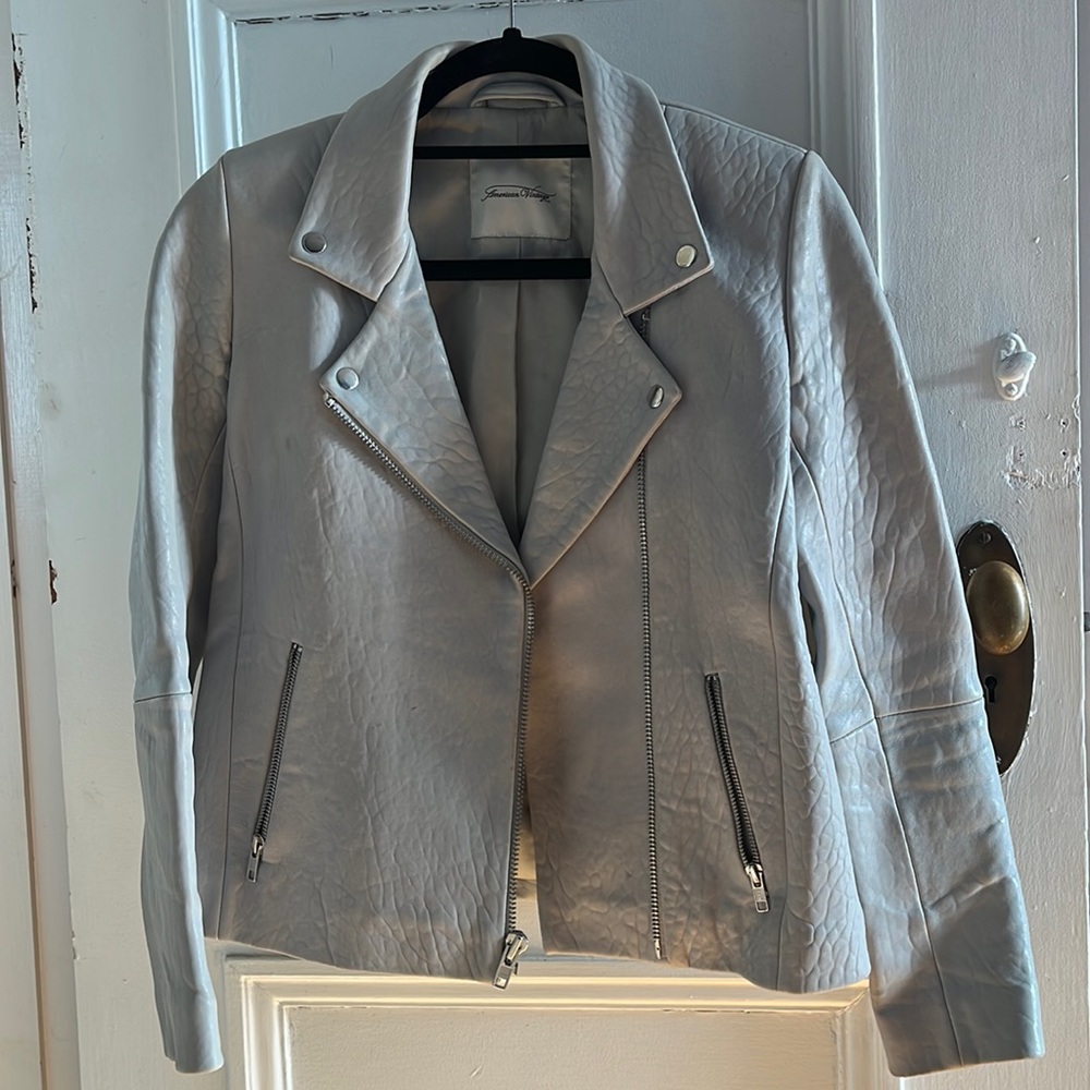 Genuine Leather Motorcycle Jacket